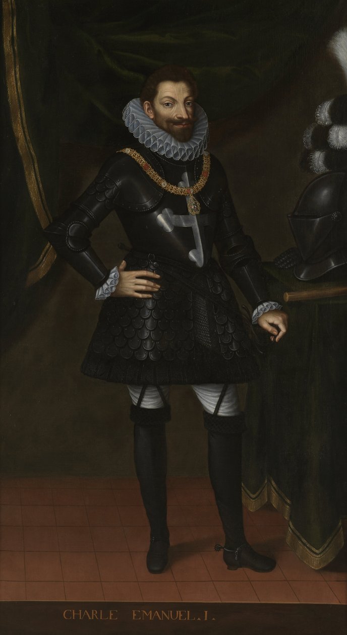 Portrait of Carlo Emanuele I by Unbekannt Unbekannt