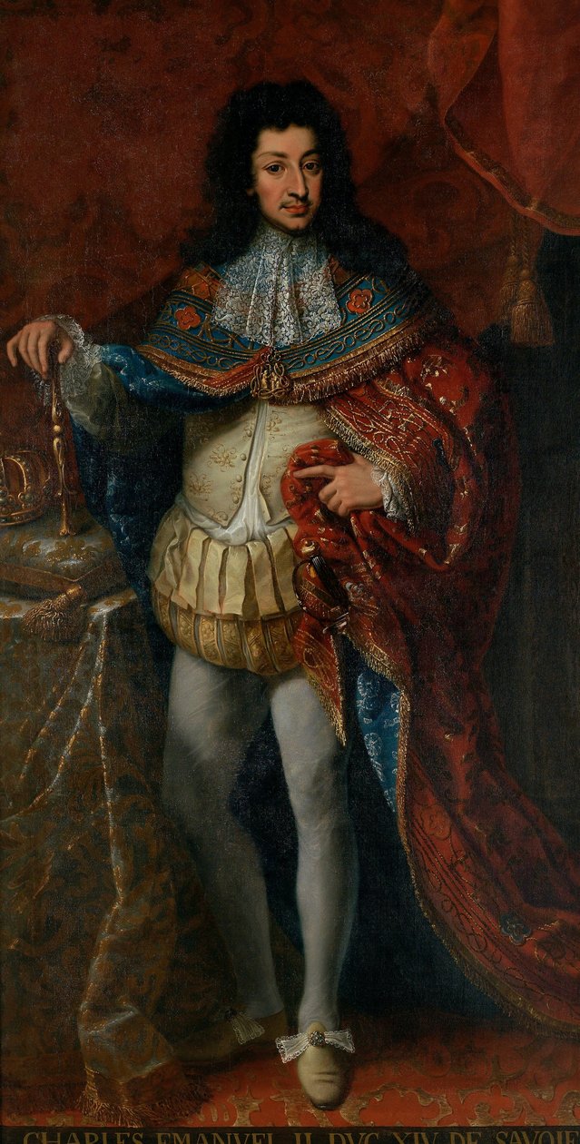 Portrait of Carlo Emanuele II by Unbekannt Unbekannt