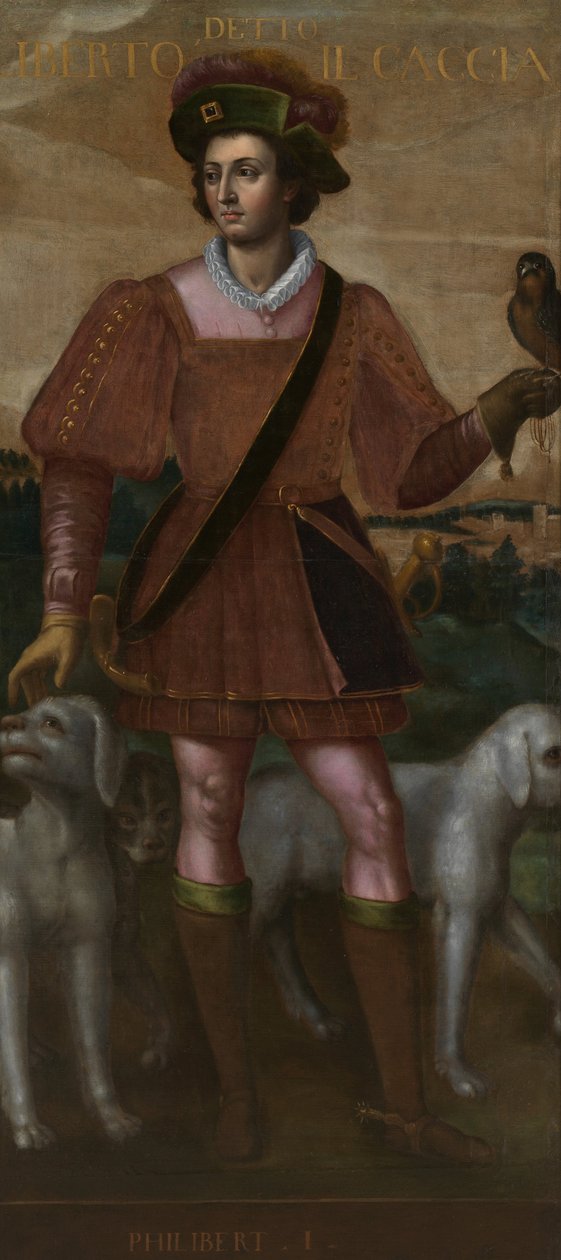 Portrait of Filiberto I the Hunter by Unbekannt Unbekannt
