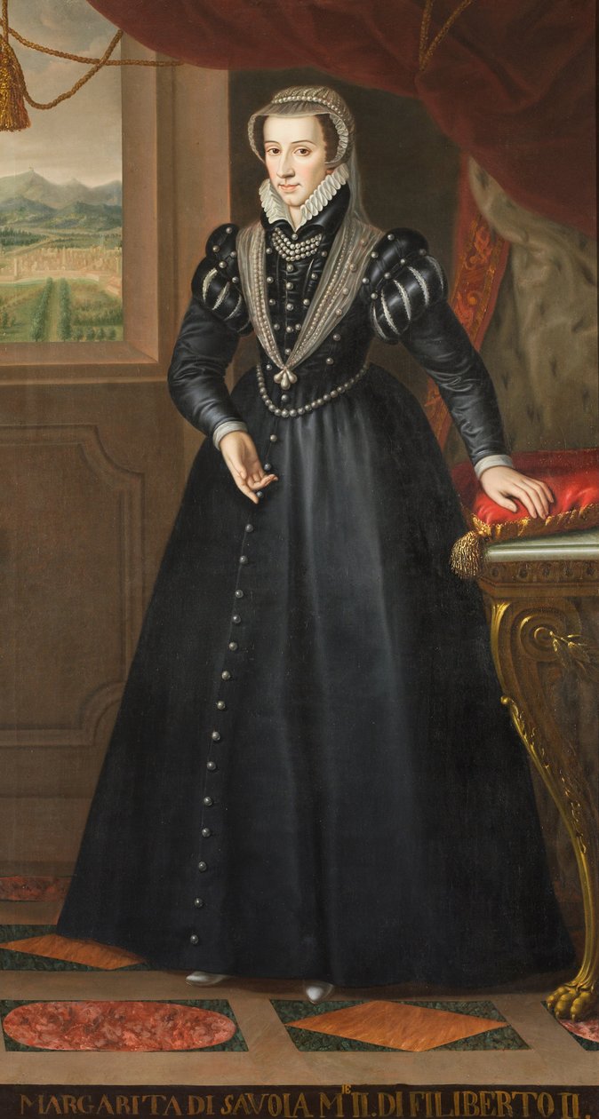 Portrait of Margherita of Valois by Unbekannt Unbekannt