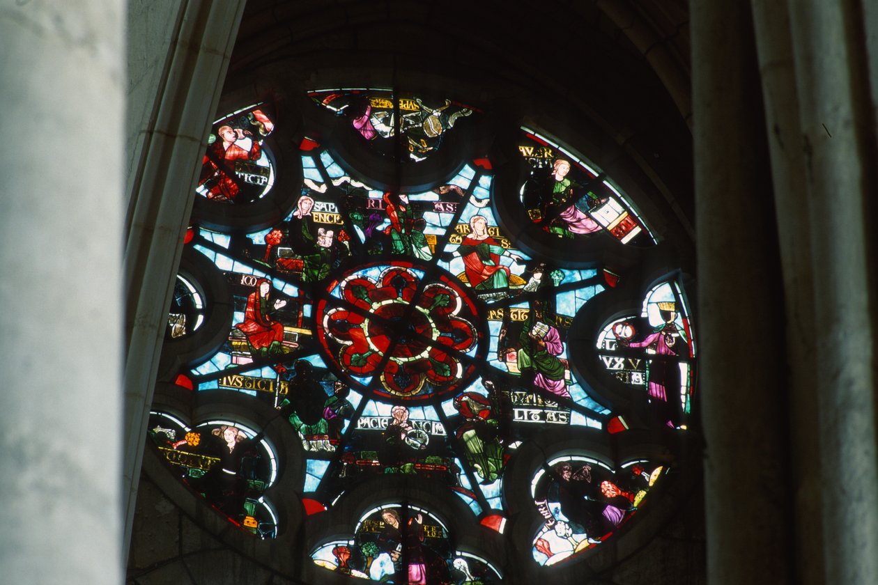 Rosette window by Unbekannt Unbekannt