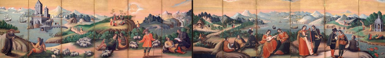 Scenes of European Ways of Life by Unbekannt Unbekannt
