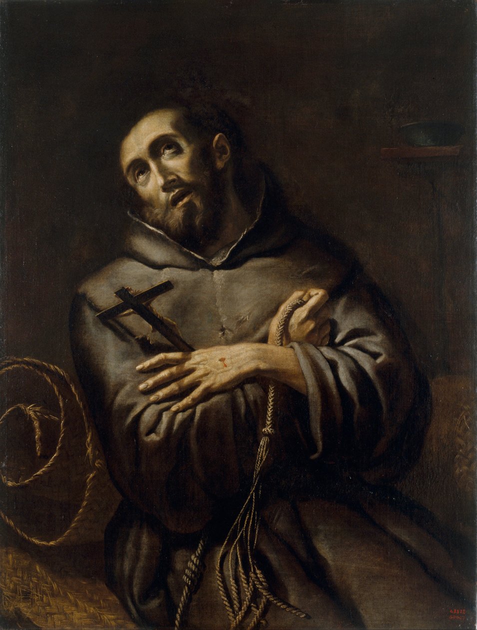 Saint Francis of Assisi by Unbekannt Unbekannt