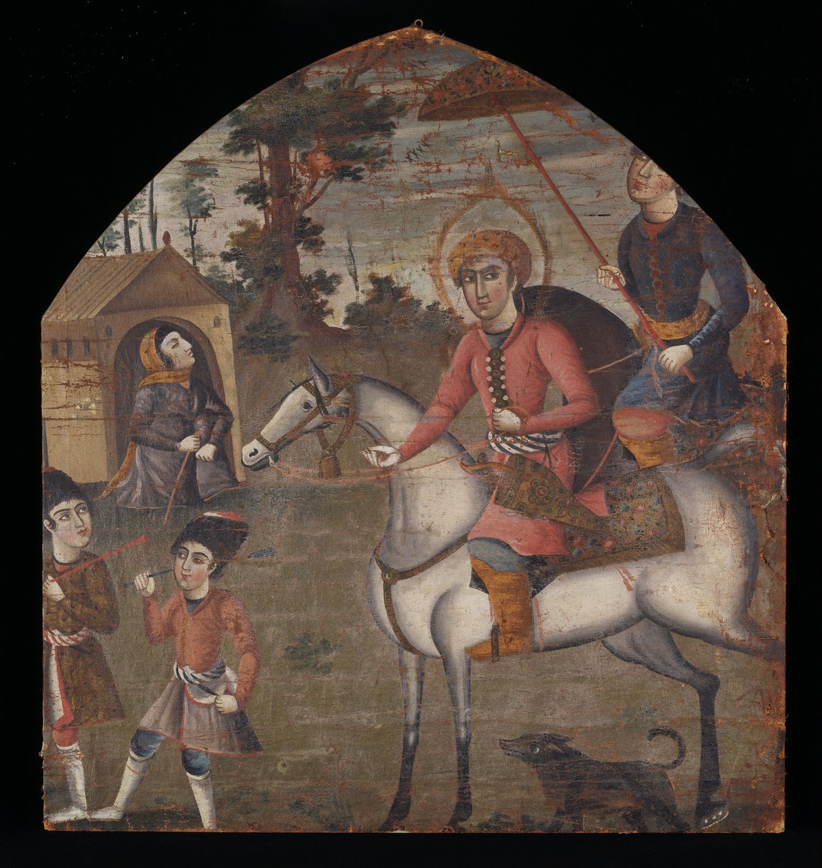 Sultan Sanjar and the Old Woman by Unbekannt Unbekannt
