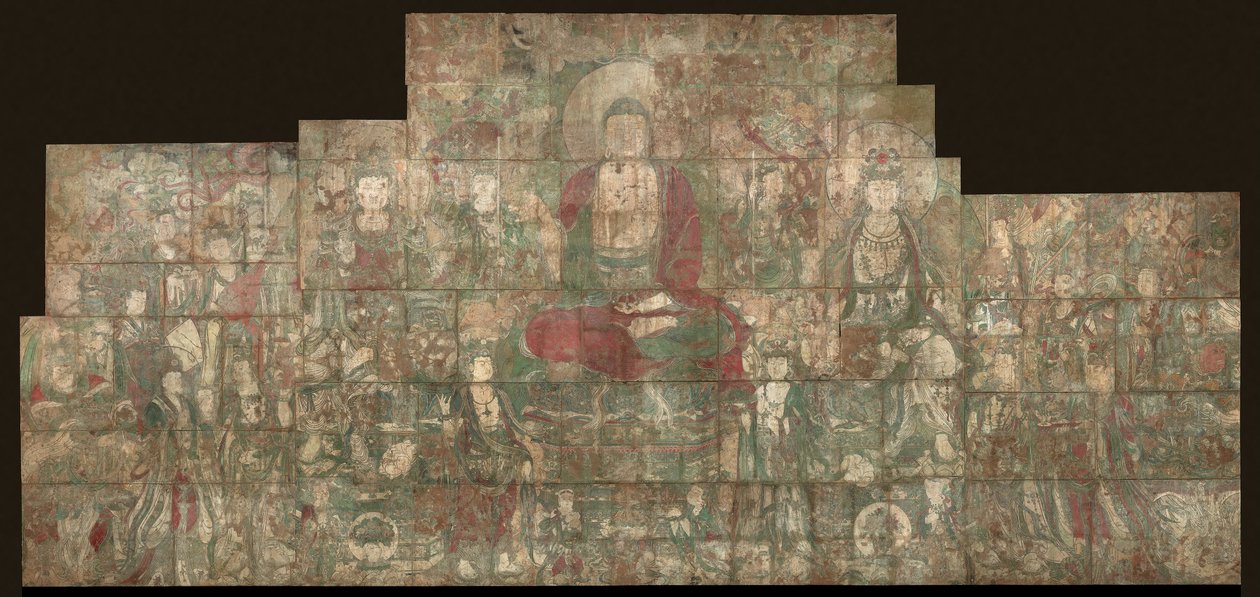 The Assembly of Tejaprabha by Unbekannt Unbekannt