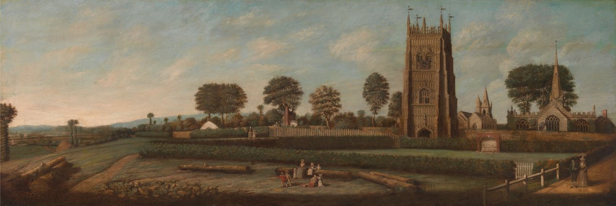 The Bell Tower of Evesham by Unbekannt Unbekannt