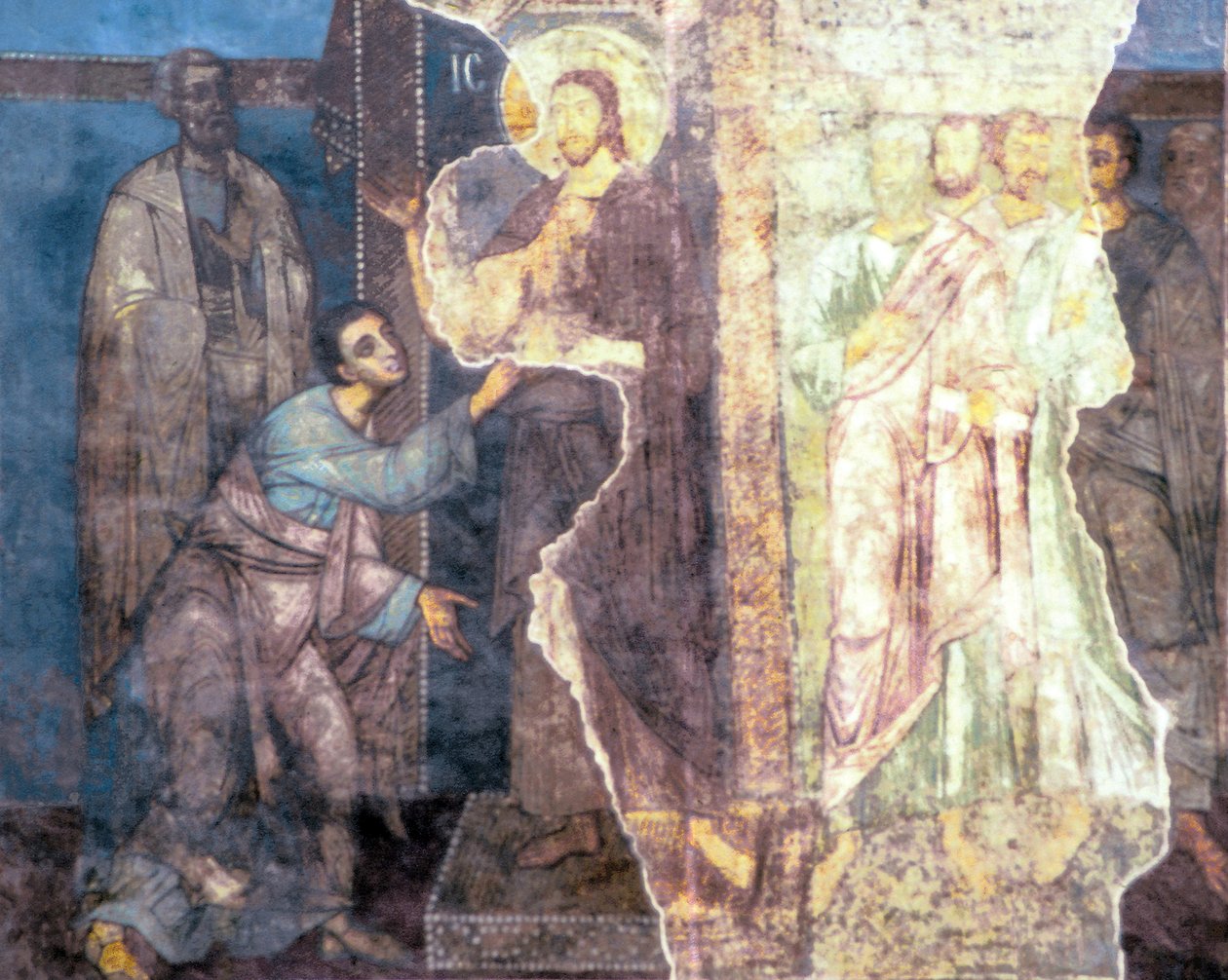 The Doubting of Thomas by Unbekannt Unbekannt