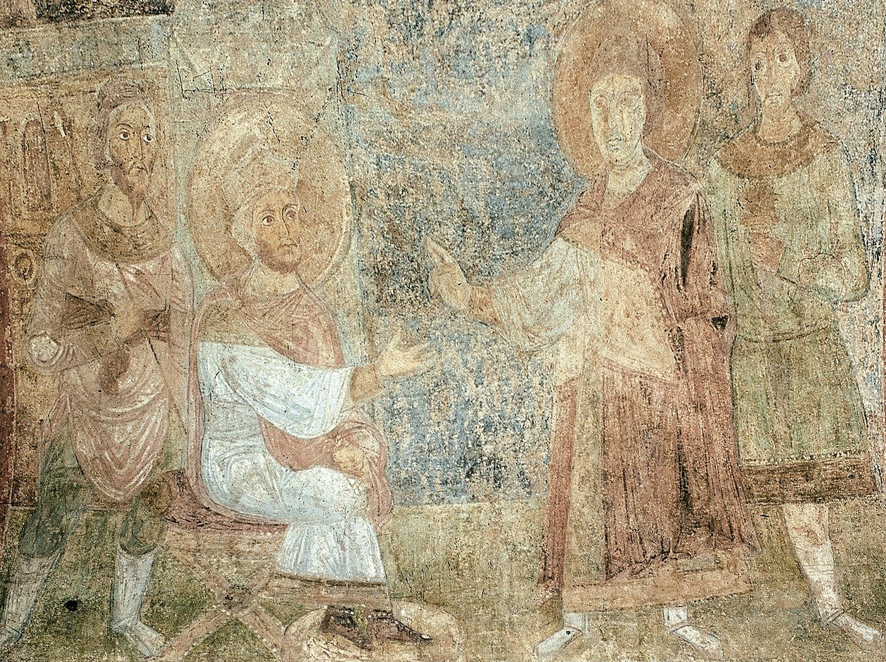 The Inquisition of St. George by the Emperor Diocletian by Unbekannt Unbekannt