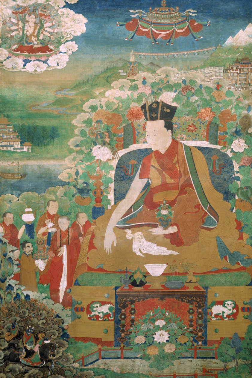 The Ninth Karmapa, Wangchug Dorje by Unbekannt Unbekannt