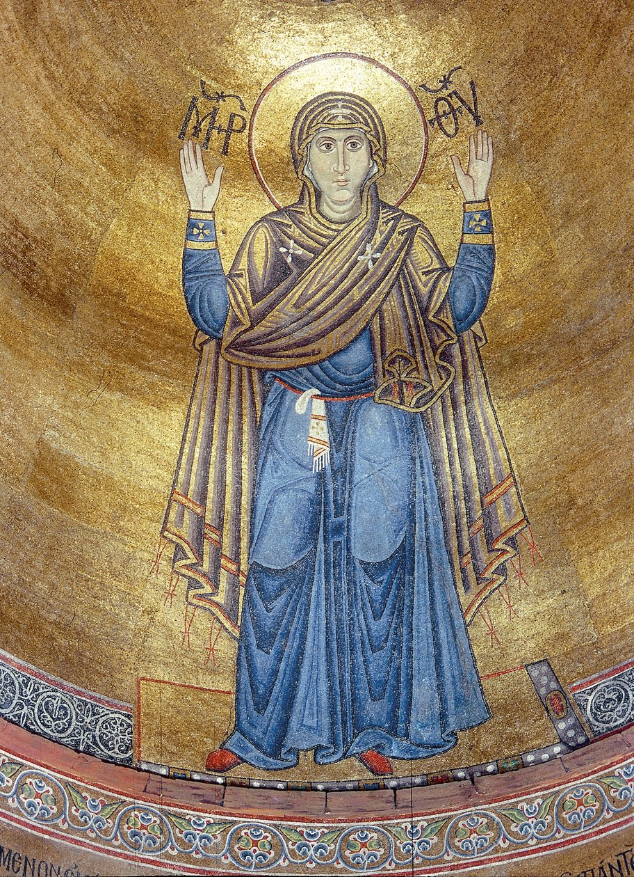 The Virgin Orans by Unbekannt Unbekannt