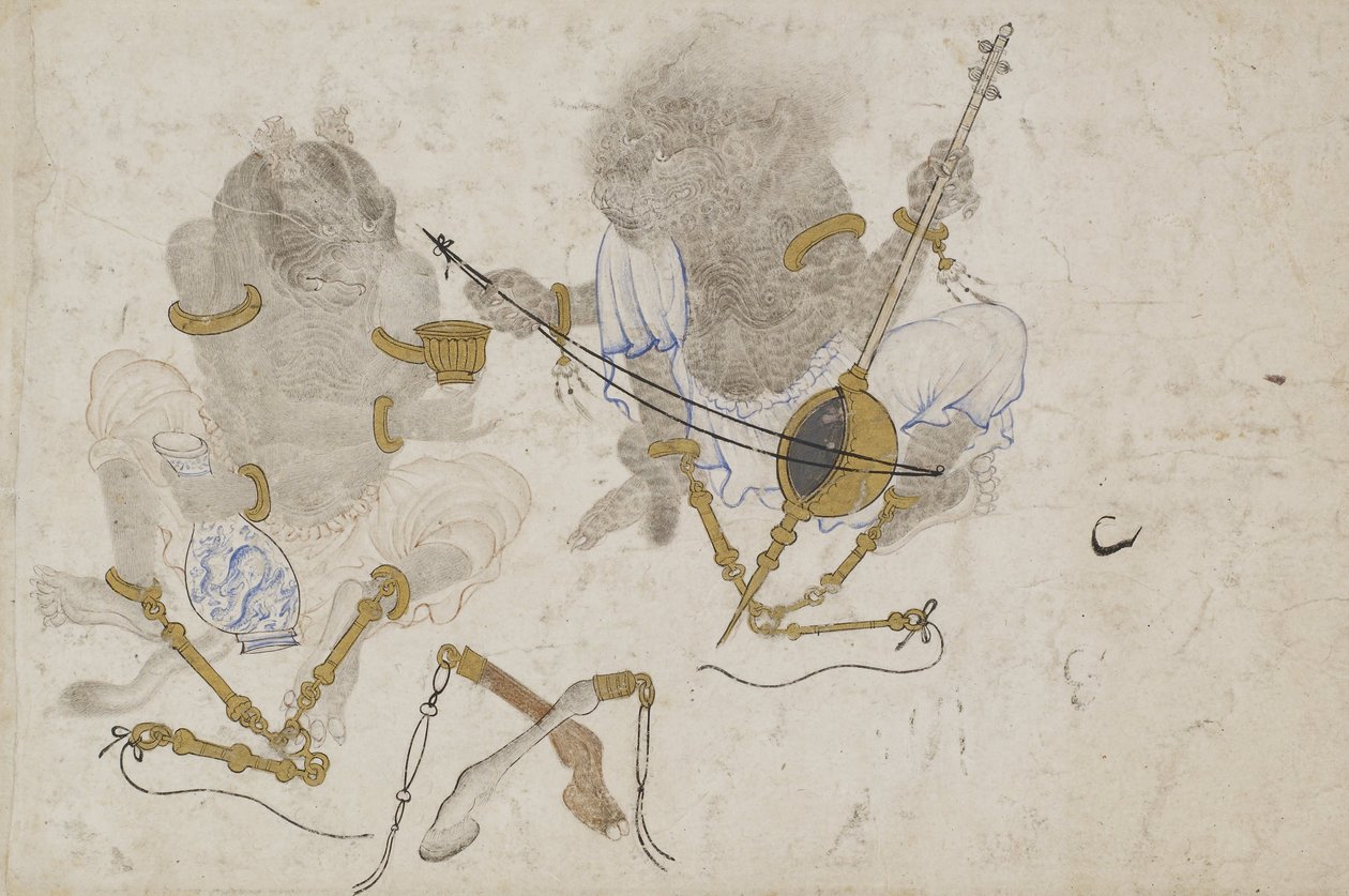 Two Demons, Fettered by Unbekannt Unbekannt