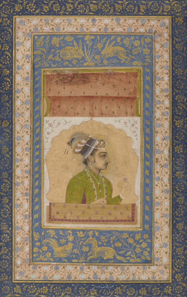 Miniature Portrait of Dara Shikoh by Unbekannt Unbekannt