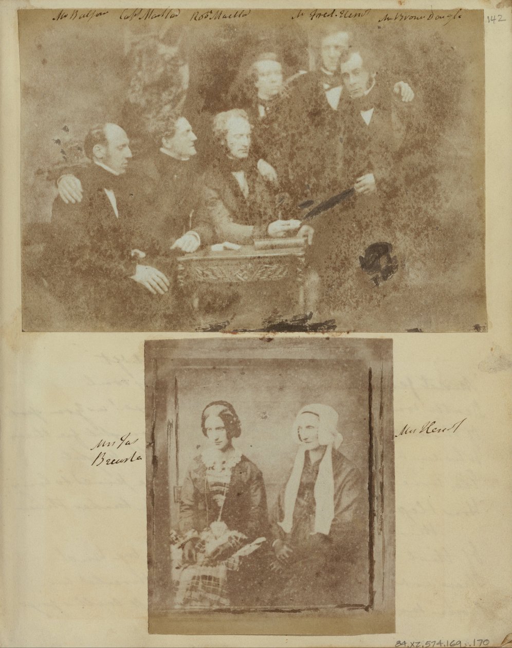 Mrs. James Brewster and Mrs. Heriot by Unbekannt Unbekannt