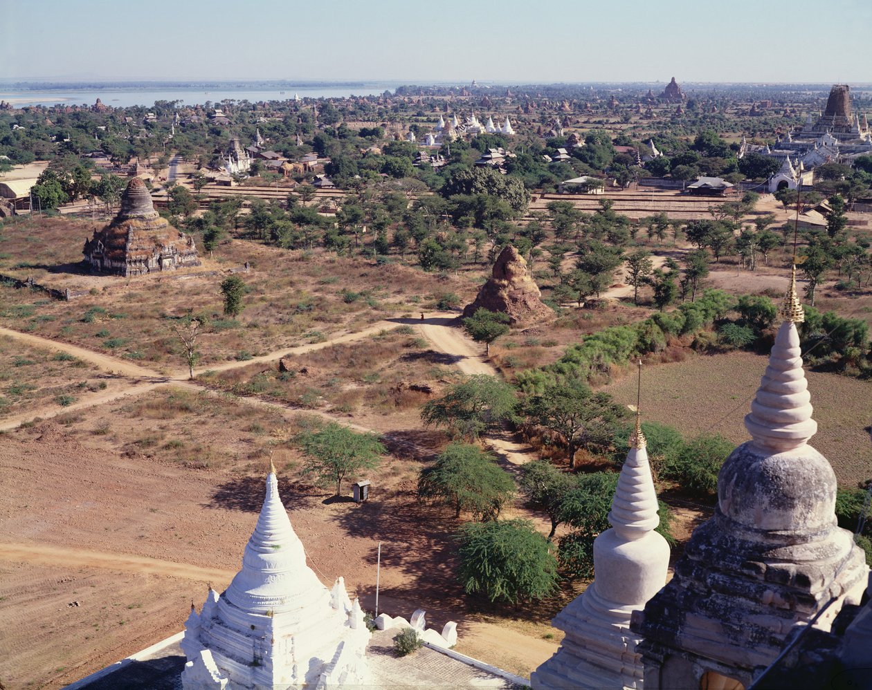 View of Temples in Bagan, Burma by Unbekannt Unbekannt