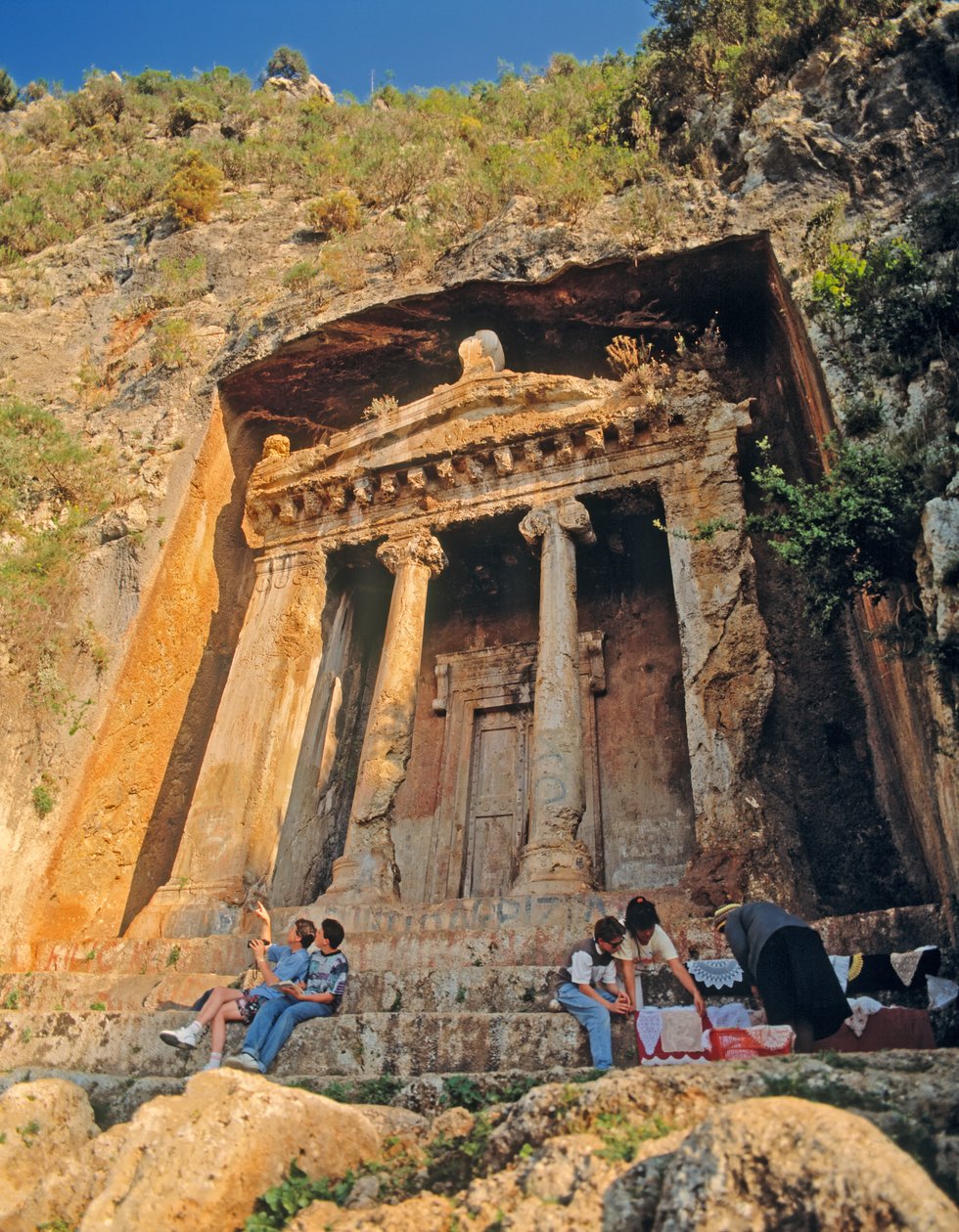 View of a Rock Tomb by Unbekannt Unbekannt