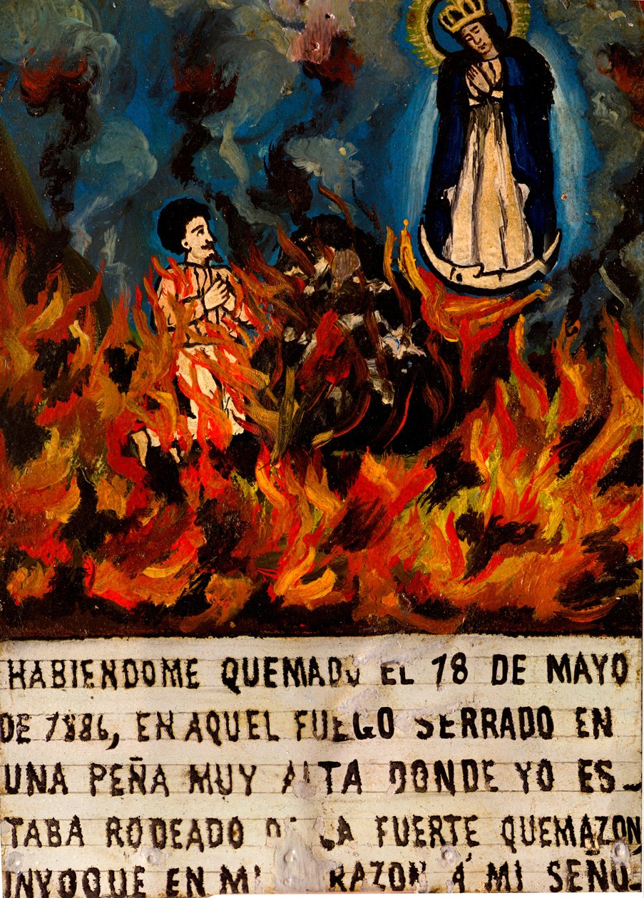 Votive Offering Dedicated to Our Lady of Solitude by Unbekannt Unbekannt