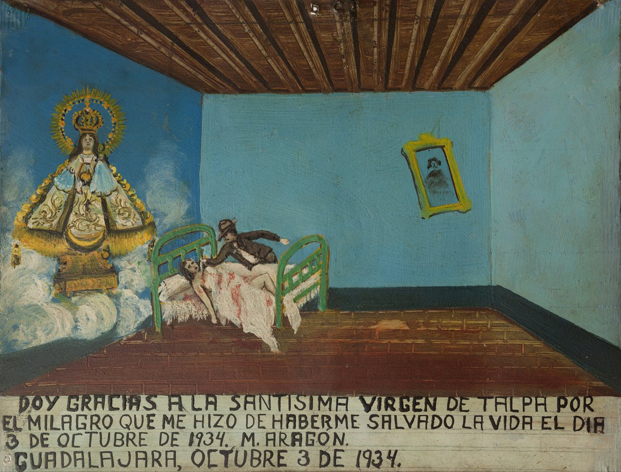 Votive Offering Dedicated to the Virgin of Talpa by Unbekannt Unbekannt