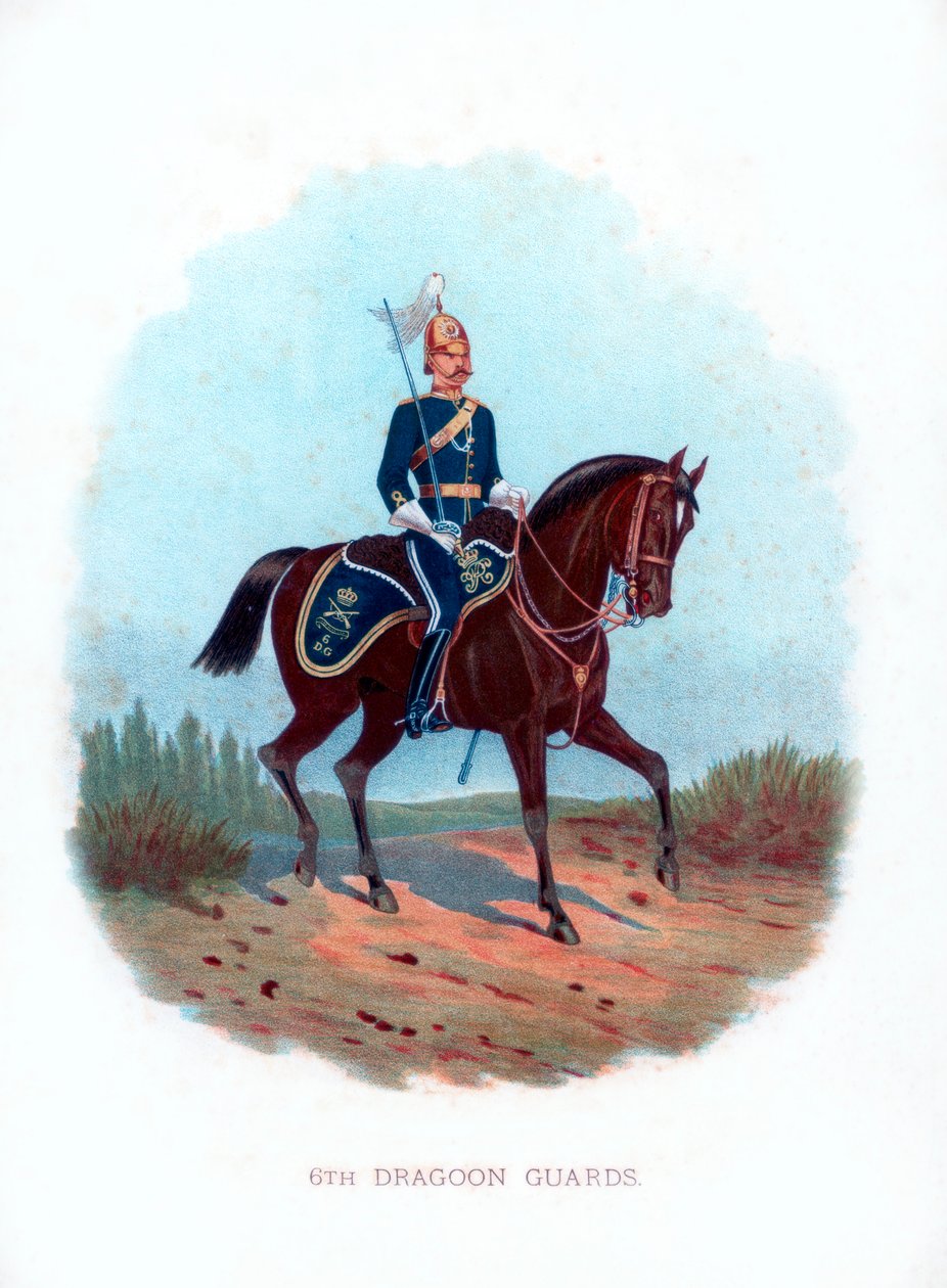 6th Dragoon Guards by Unbekannt