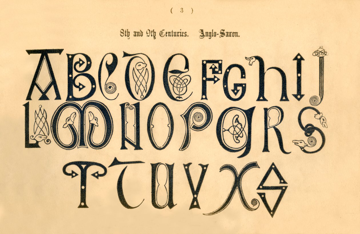8th and 9th Centuries. Anglo-Saxon by Unbekannt