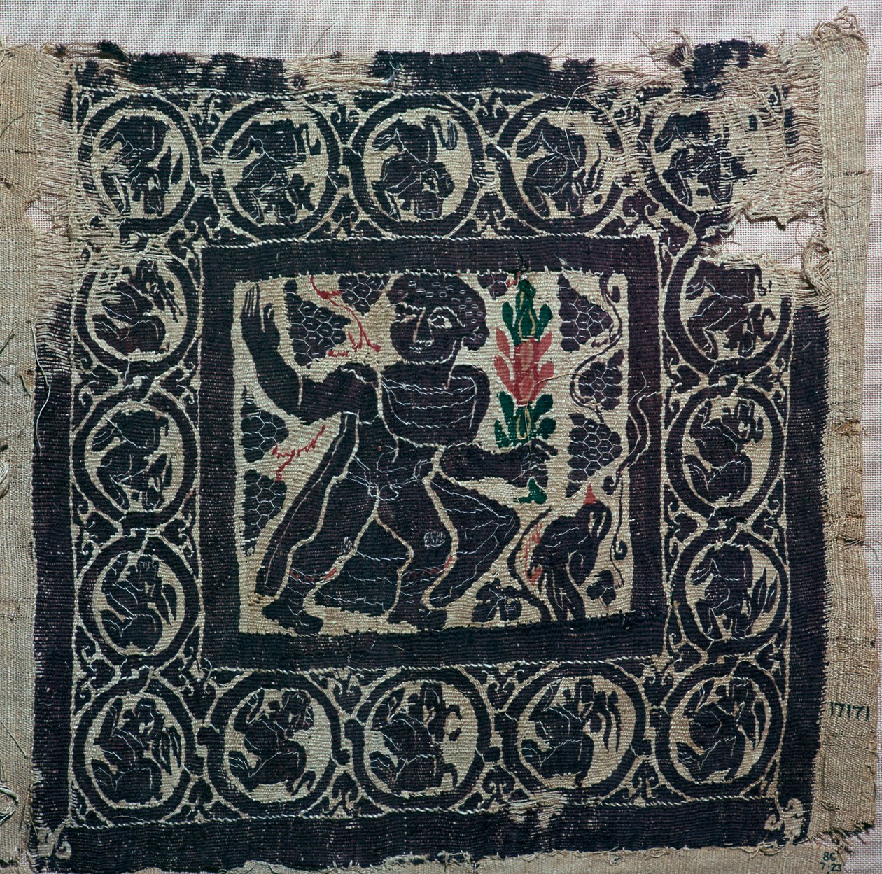 Coptic Textile from Egypt, 3rd Century by Unbekannt