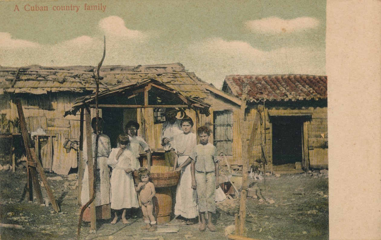 A Cuban country family by Unbekannt