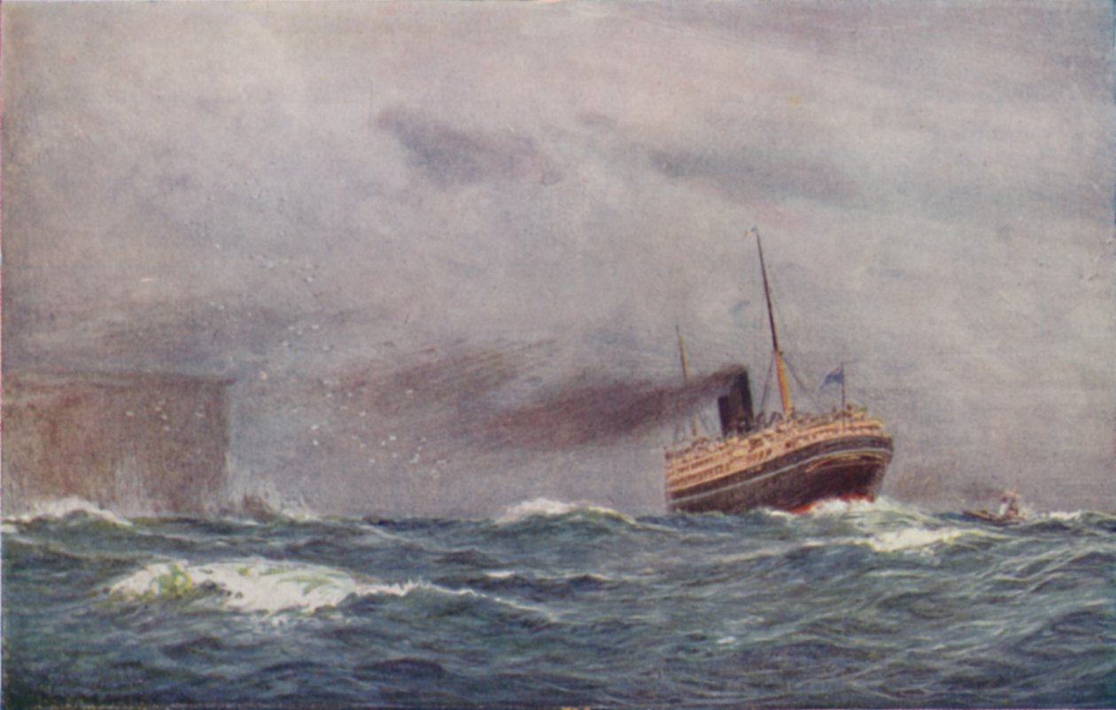 A Homeward Bound P. & O. Liner by Unbekannt