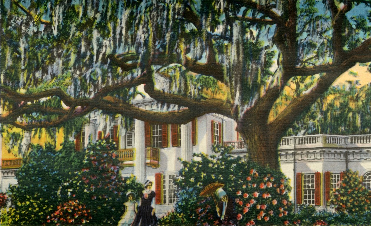 A Mansion in the Carolinas by Unbekannt