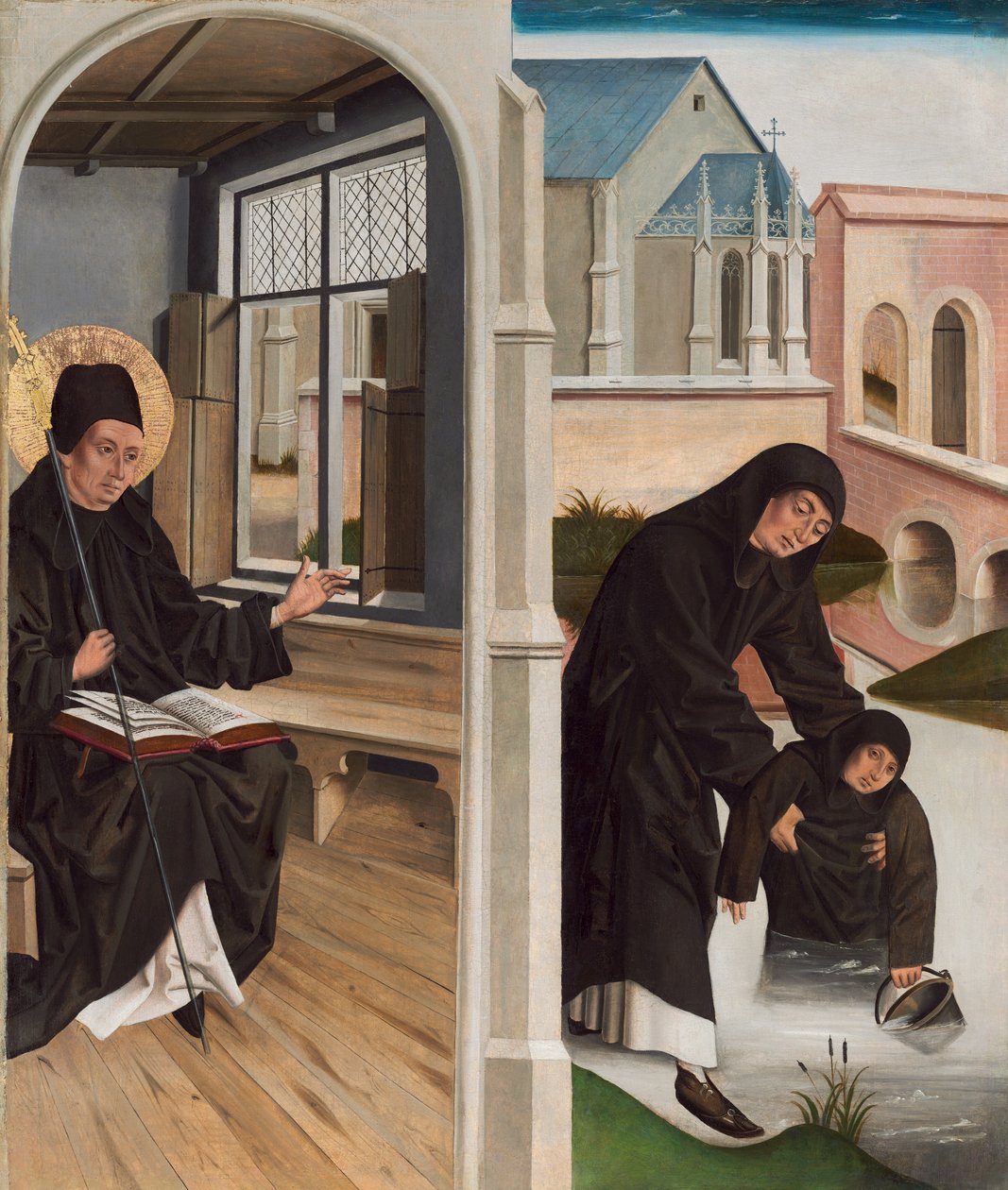 A Miracle of Saint Benedict by Unbekannt