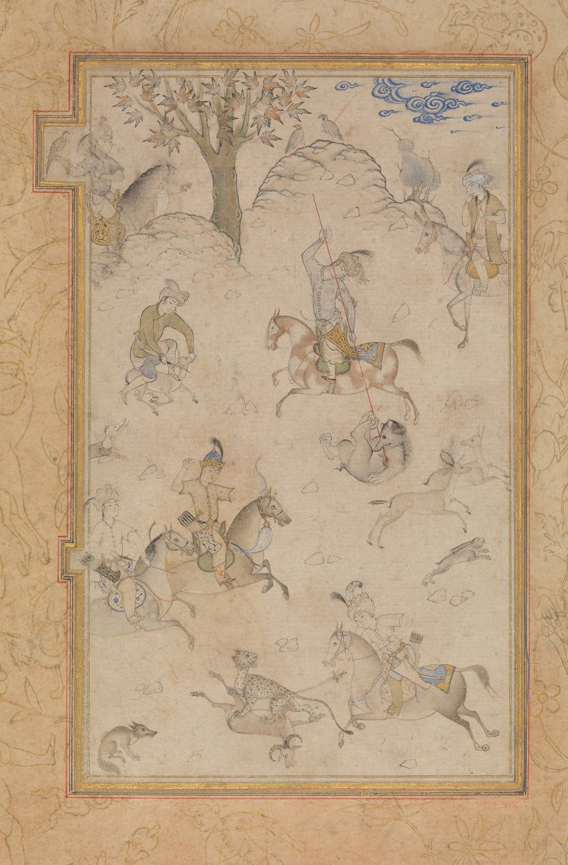 A Princely Hunt by Unbekannt