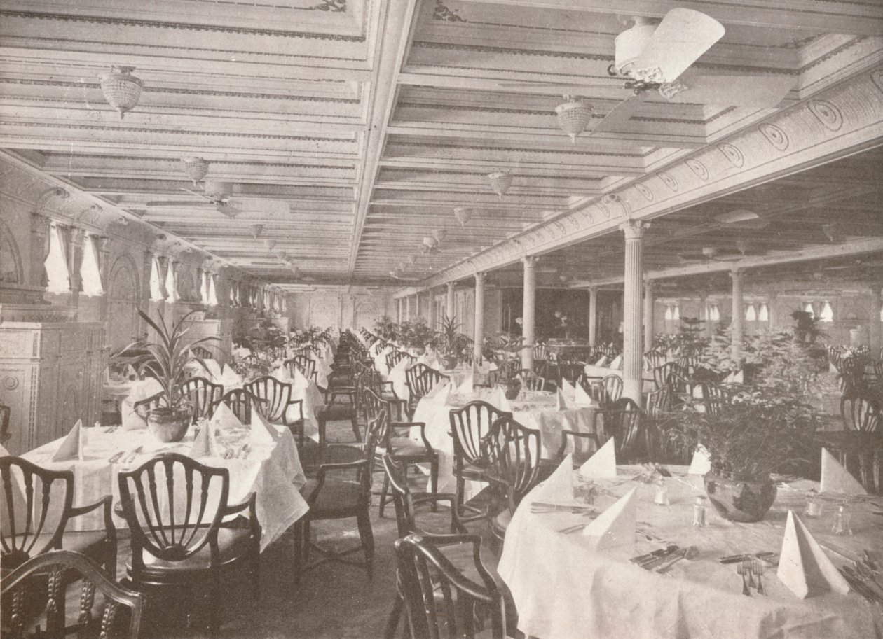 A Royal Mail Dining Hall, 1914 by Unbekannt