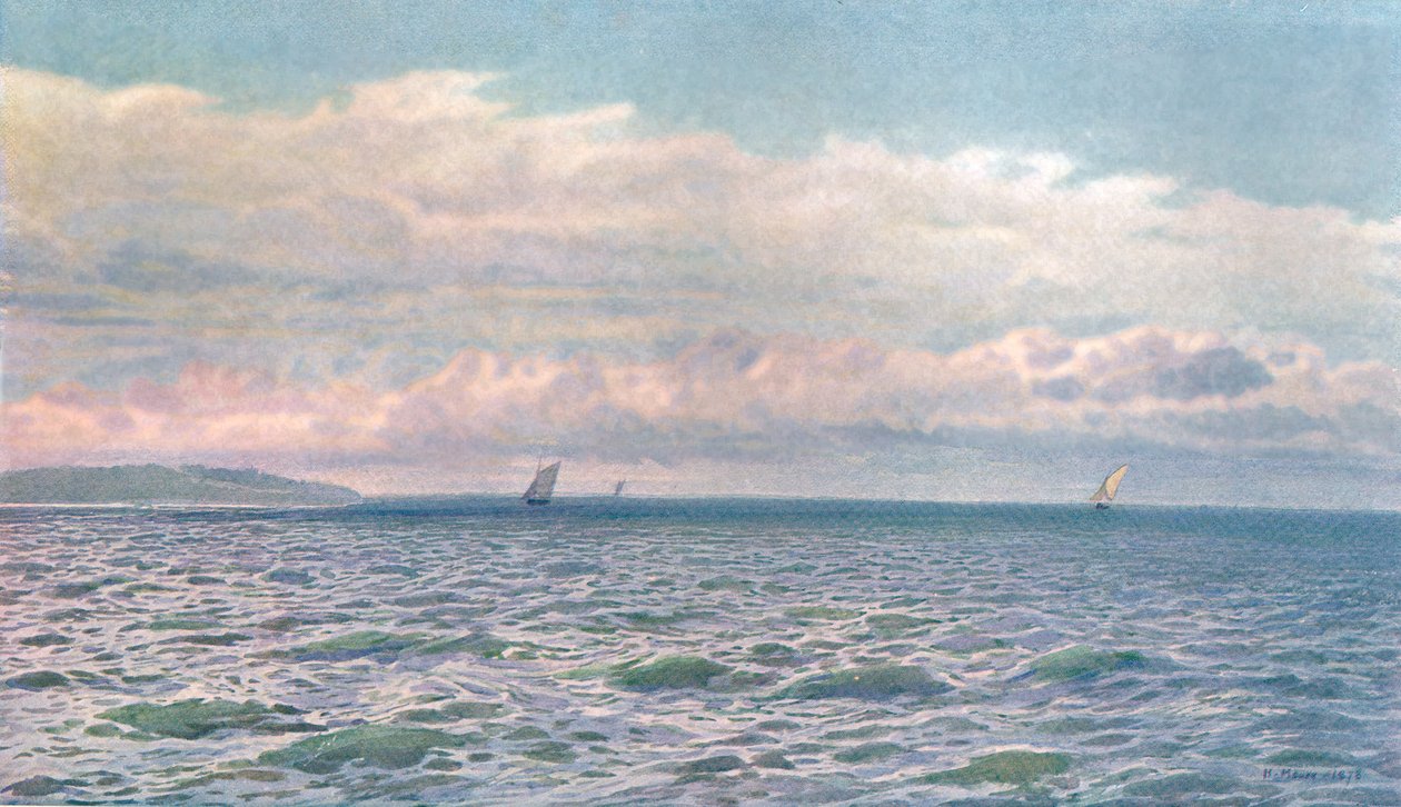 A Sunny Day in the Solent, c1900 by Unbekannt