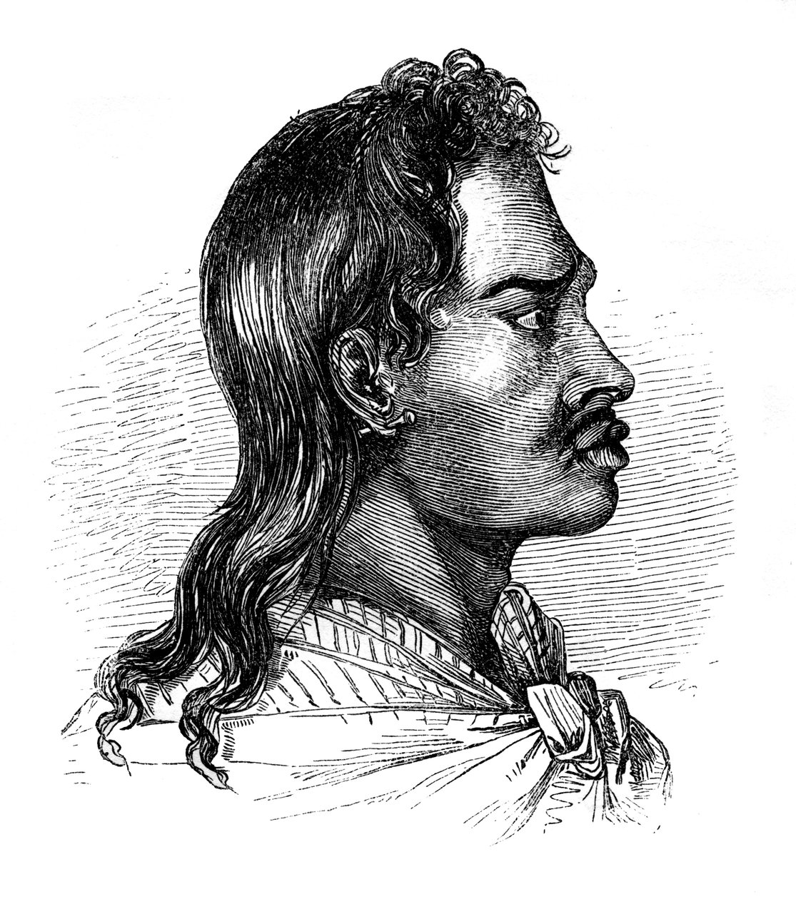 A Native of Tahiti by Unbekannt