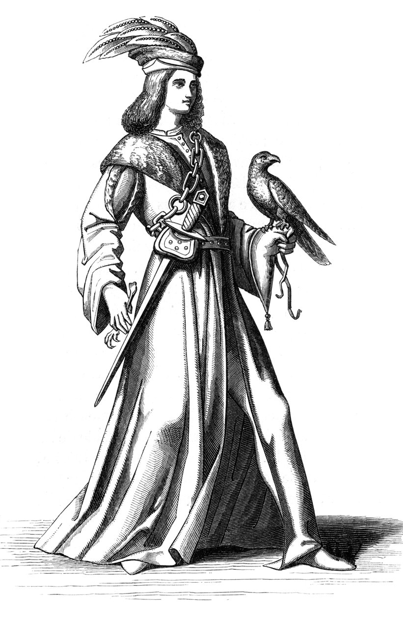 A Nobleman of Provence, France, 15th Century by Unbekannt