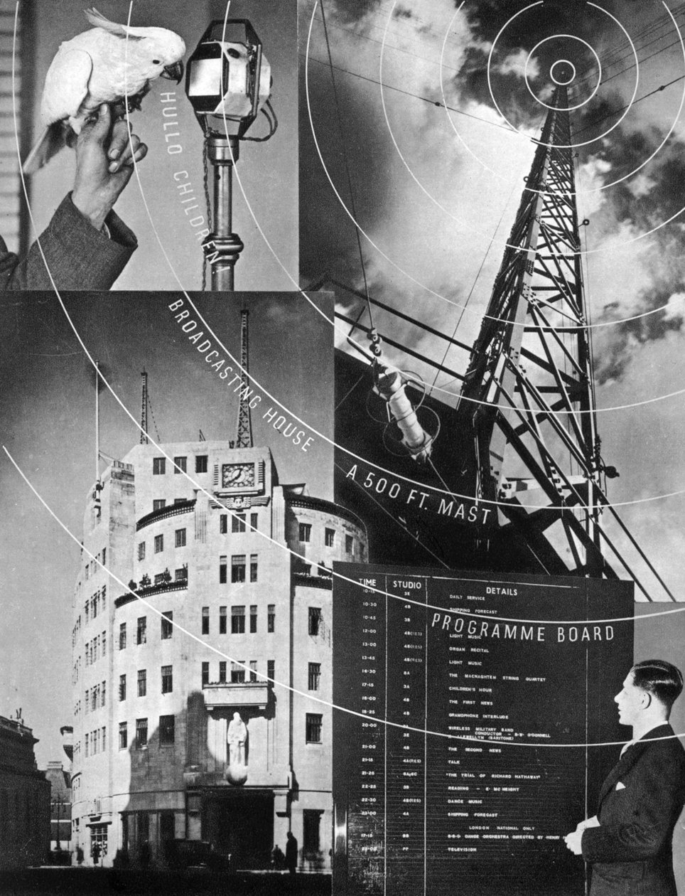 A Visit to the BBC, 1937 by Unbekannt