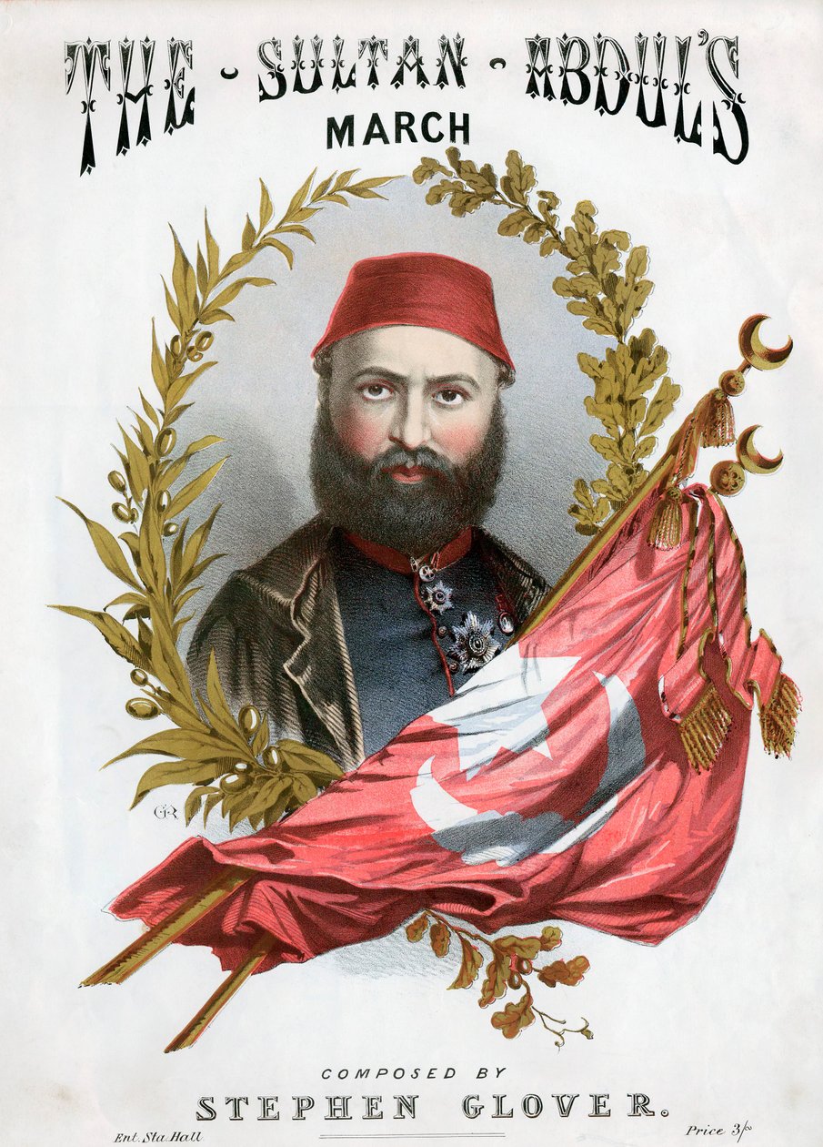 Abd-ul-Aziz, Sultan of Turkey from 1861 by Unbekannt