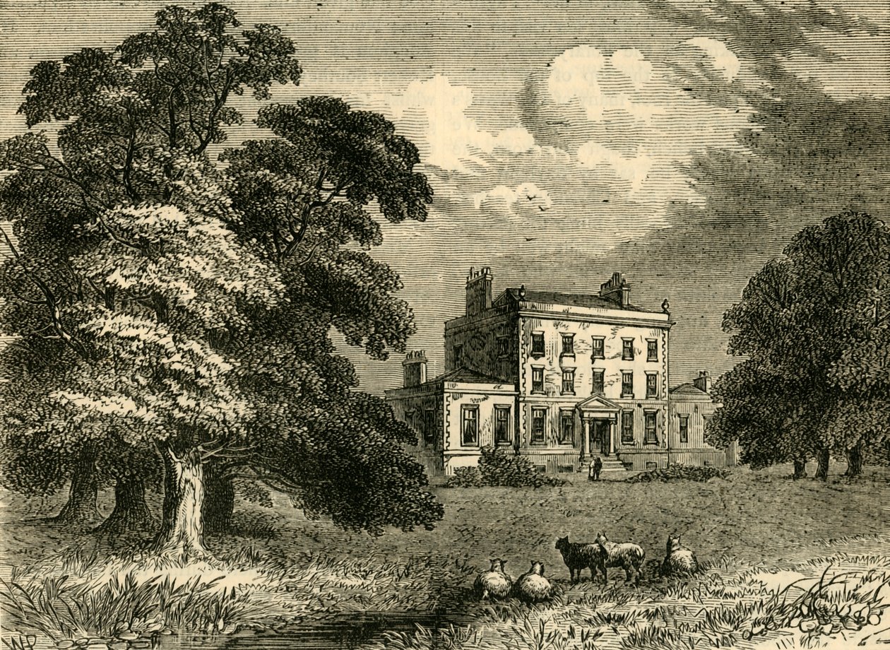 Abney House, 1845, c1876 by Unbekannt