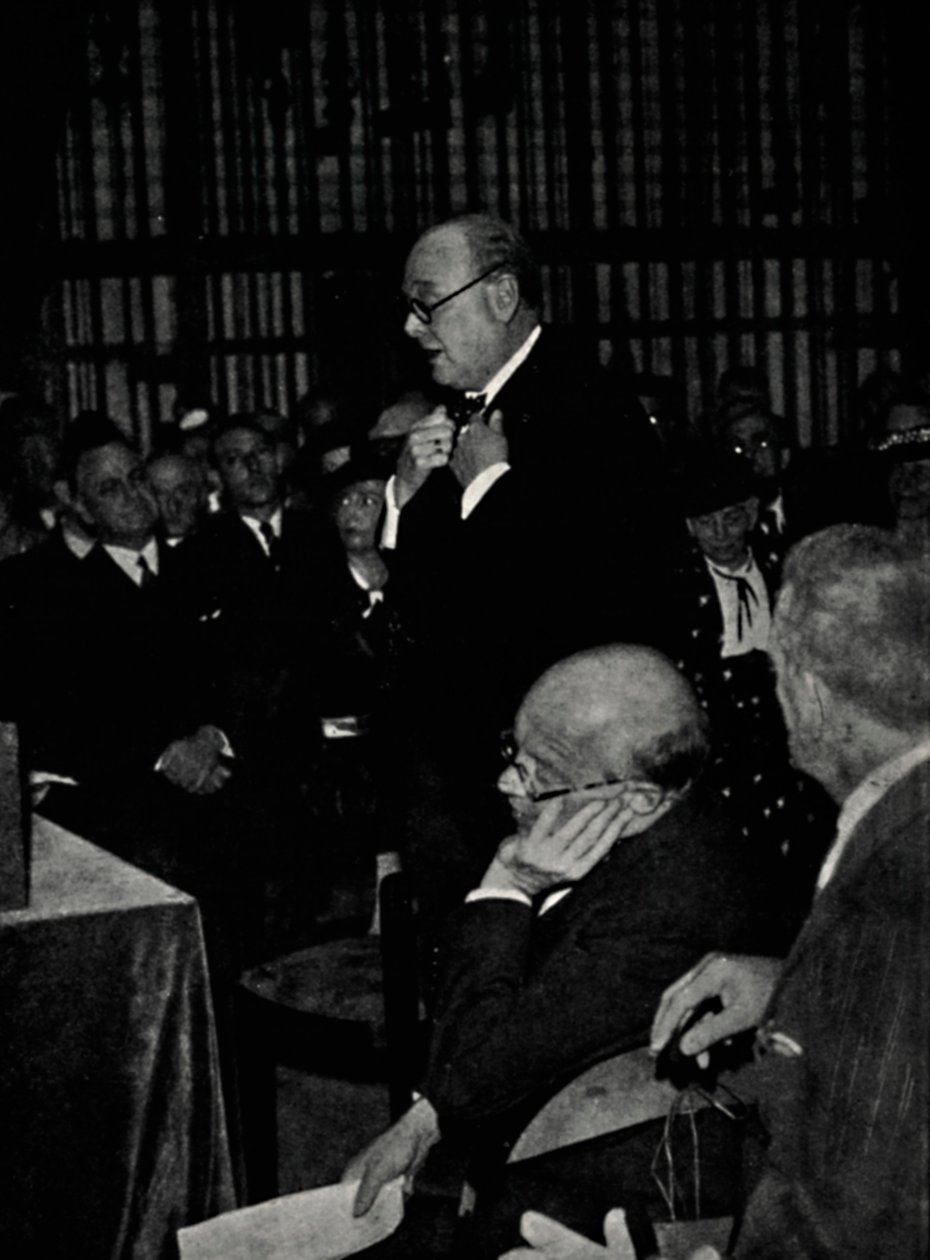 Addressing a French Audience by Unbekannt