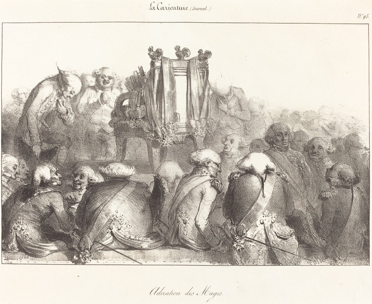 Adoration of the Magi by Unbekannt