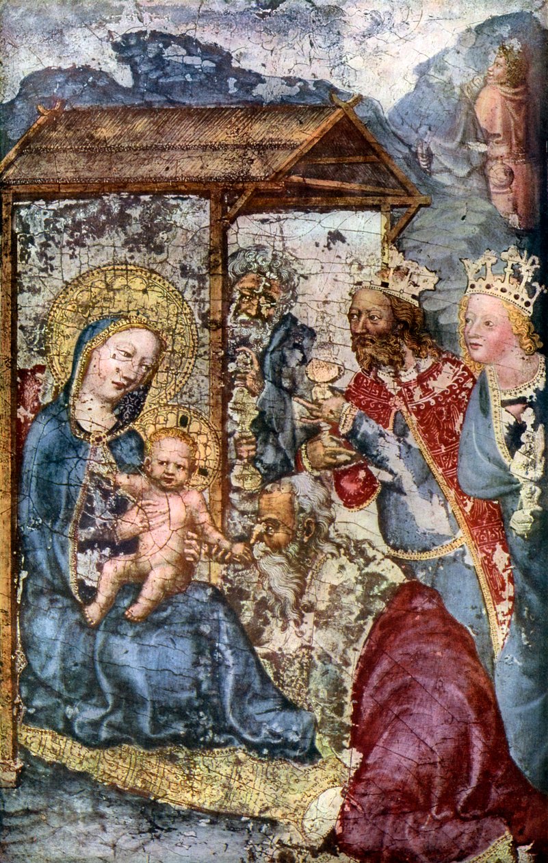 Adoration of the Three Kings, c1360 by Unbekannt