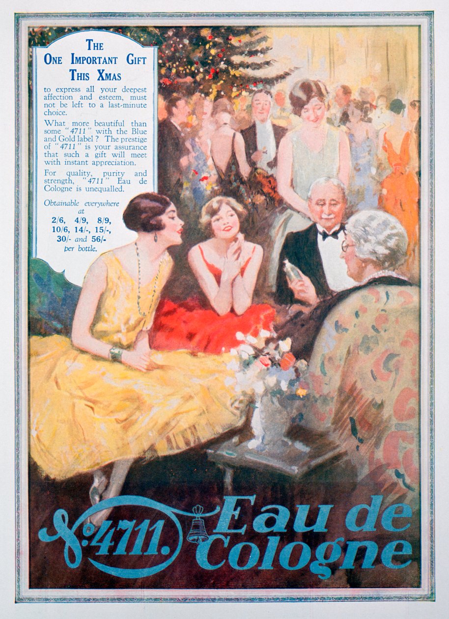 Advert for 4711 Eau de Cologne, 1928 by Unbekannt