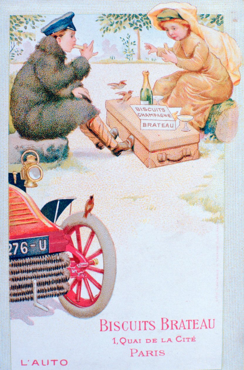 Advert for Biscuits Brateau by Unbekannt