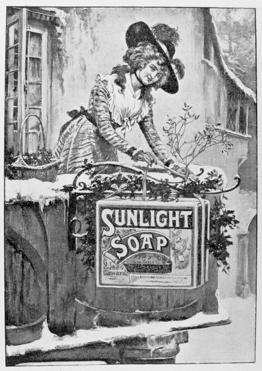 Advert for Sunlight Soap by Unbekannt