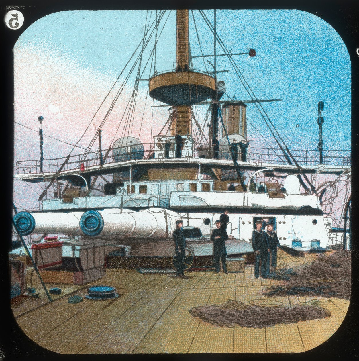 After Barbette -- H.M.S. Revenger by Unbekannt