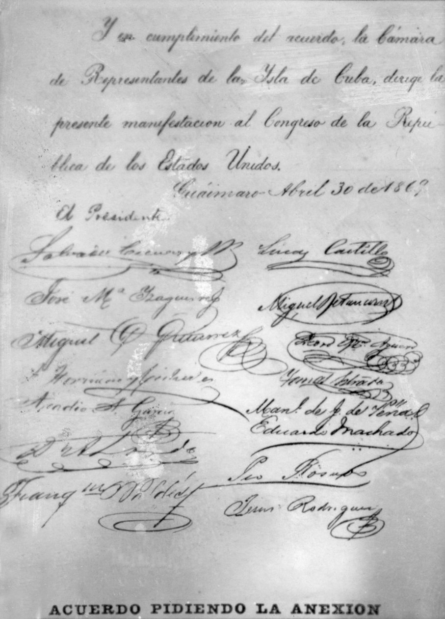 Agreement calling for the annexion by Unbekannt