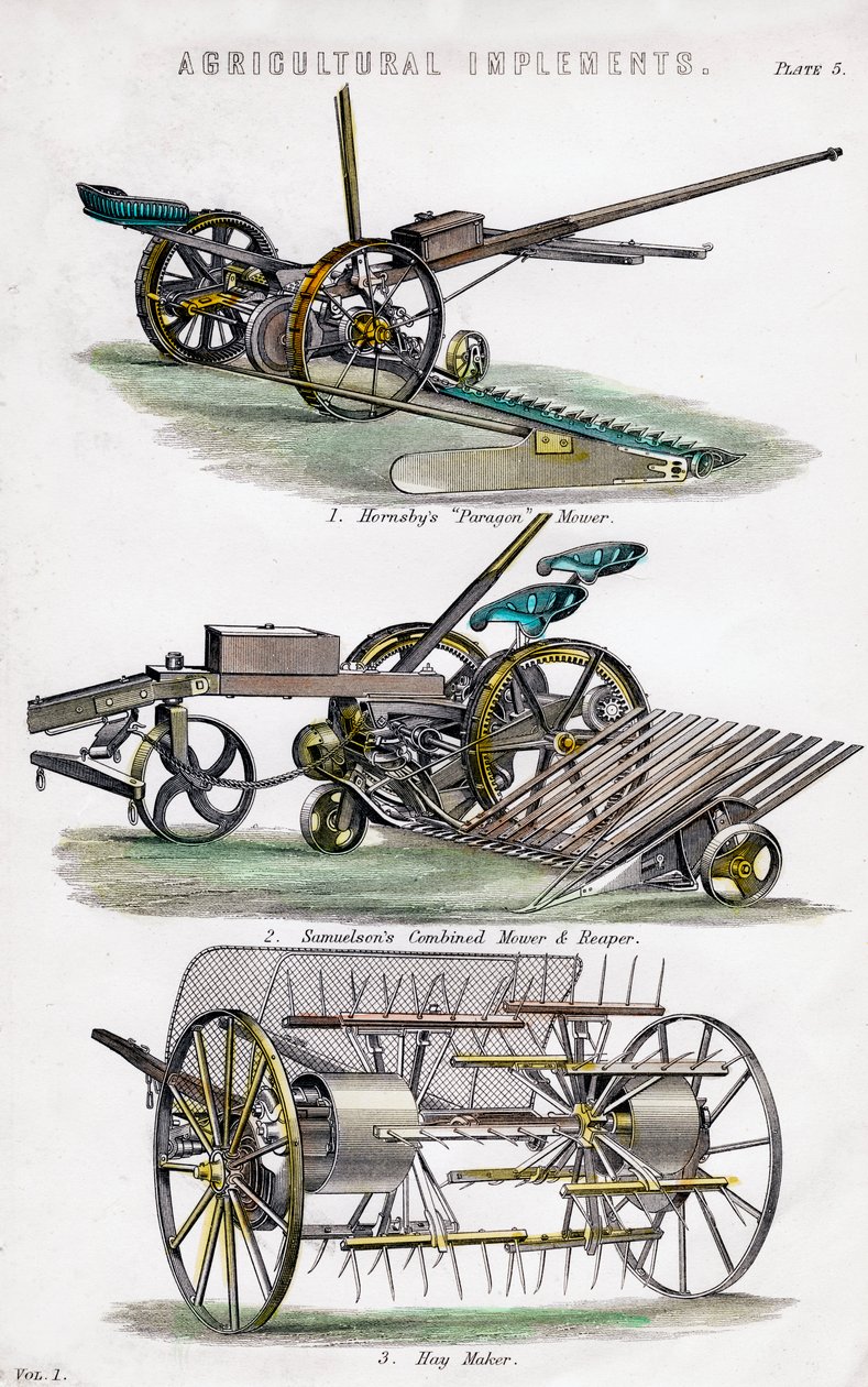 Agricultural Implements by Unbekannt