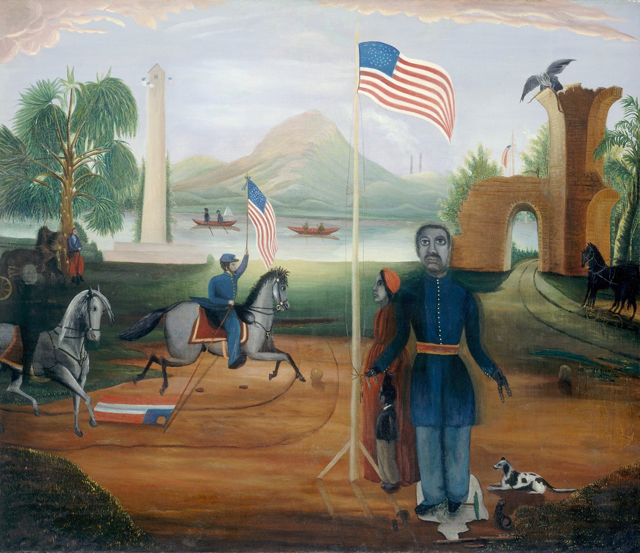 Allegory of Freedom by Unbekannt