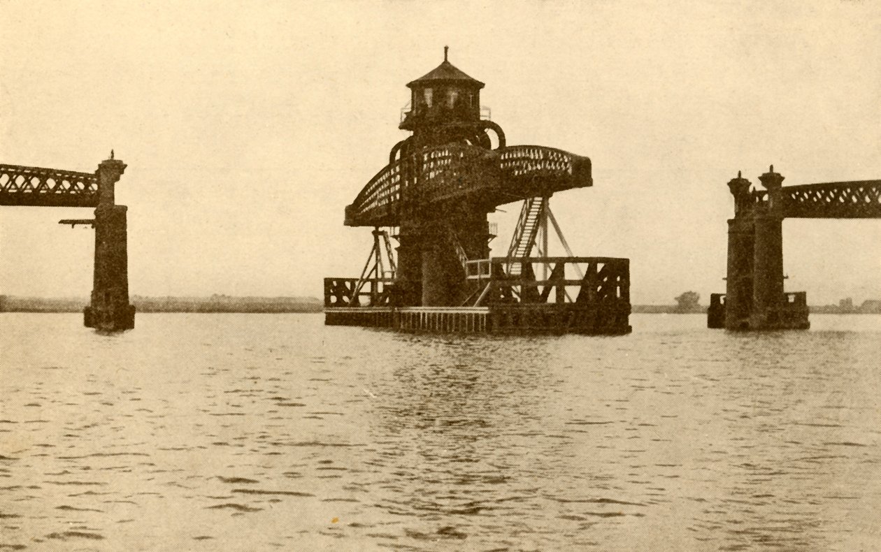 Alloa Swing Bridge, 1930 by Unbekannt