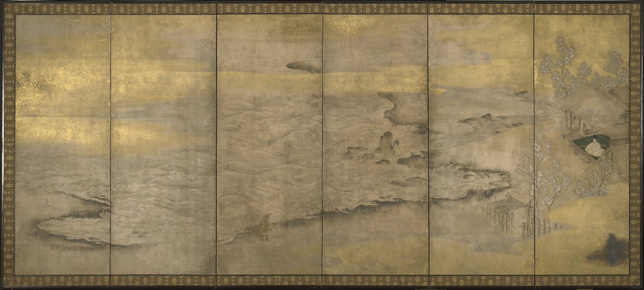 An Exiled Emperor on Okinoshima, ca. 1600 by Unbekannt