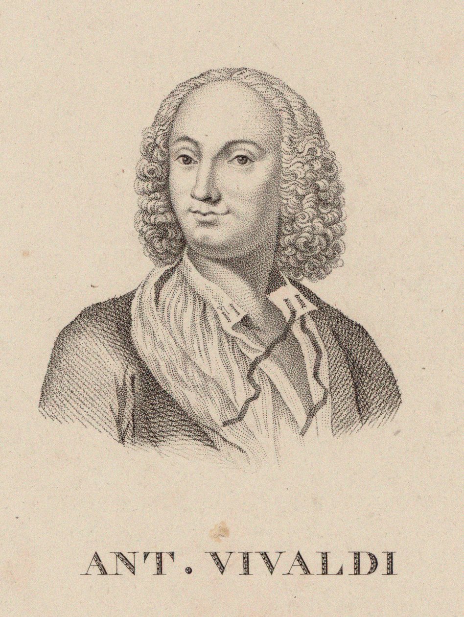 Antonio Vivaldi by Unbekannt