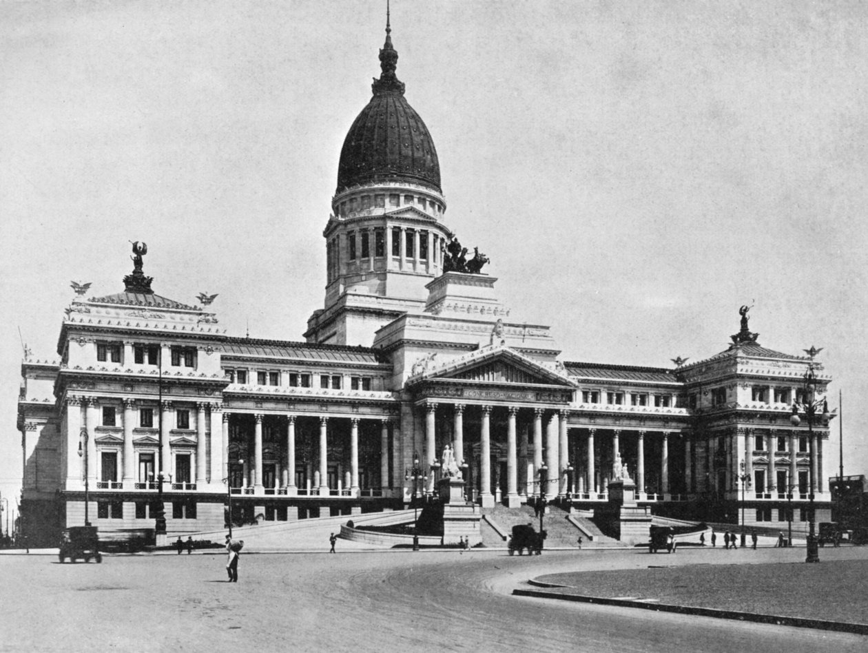 Argentine Congress Hall, Buenos Aires, Argentina by Unbekannt